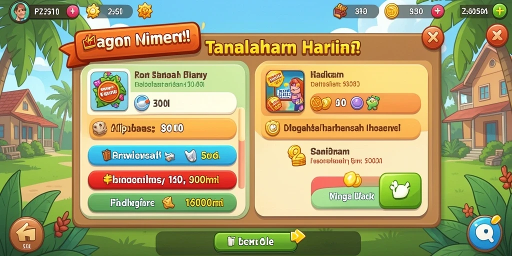 Bonus harian yang menarik untuk pengguna.