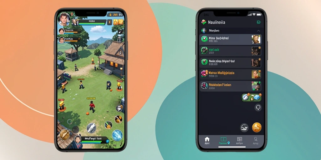 Deskripsi fitur interaksi komunitas dalam game.