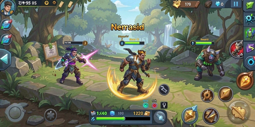 Mode multiplayer yang seru dan kompetitif.