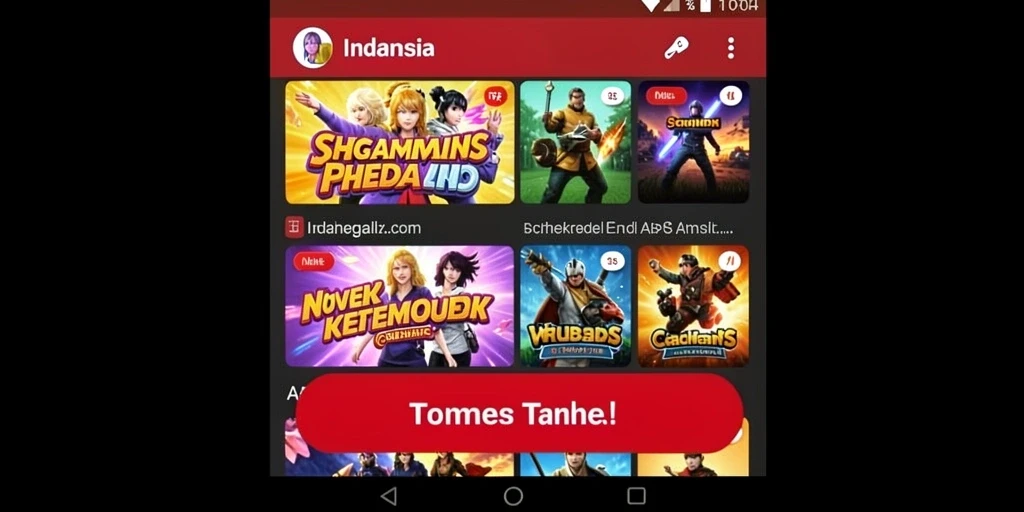 Leaderboards yang menunjukkan posisi terbaik pemain.