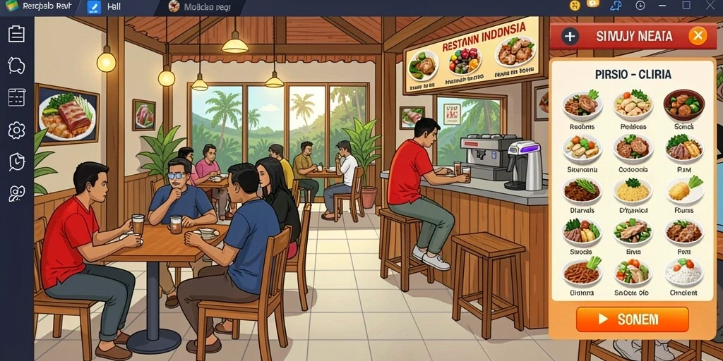 Grafis yang memukau dan penuh warna.