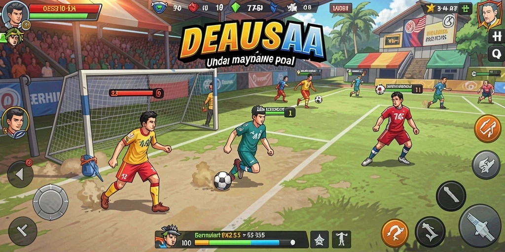Karakter beragam yang dapat dipilih sesuai gaya bermain.