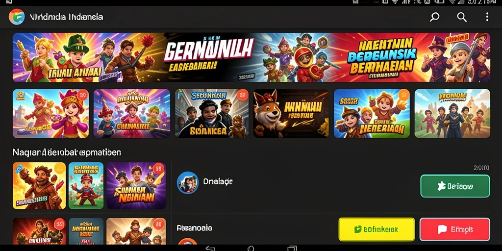 Screenshot dari mode multiplayer yang seru dan interaktif.