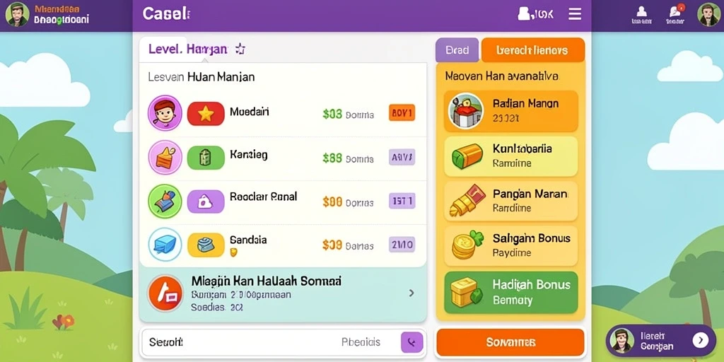 Tantangan level yang membuat adrenalin Anda meningkat.