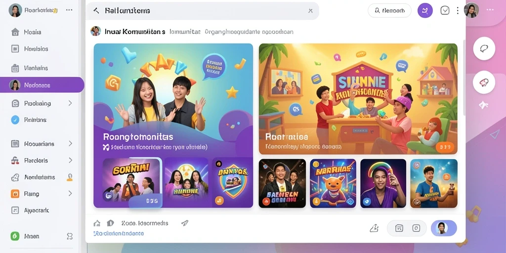 Beragam pilihan permainan judi online.